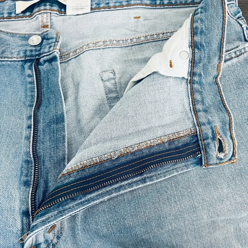 Levi's 550 Jeans Men's 42X36 Blue Relaxed Fit Straight Leg Work Pants Denim